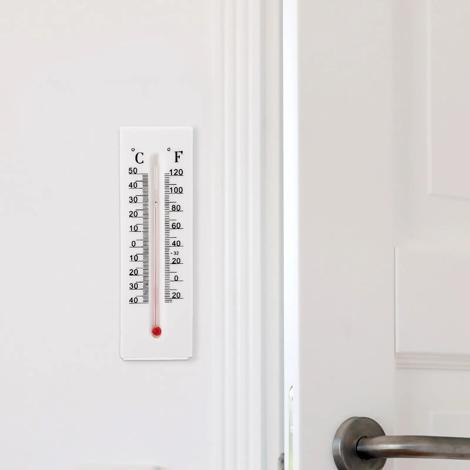 

2 шт. уличных термометров-ключниц: функциональный декоративный контейнер для хранения ключей на входную дверь или ворота