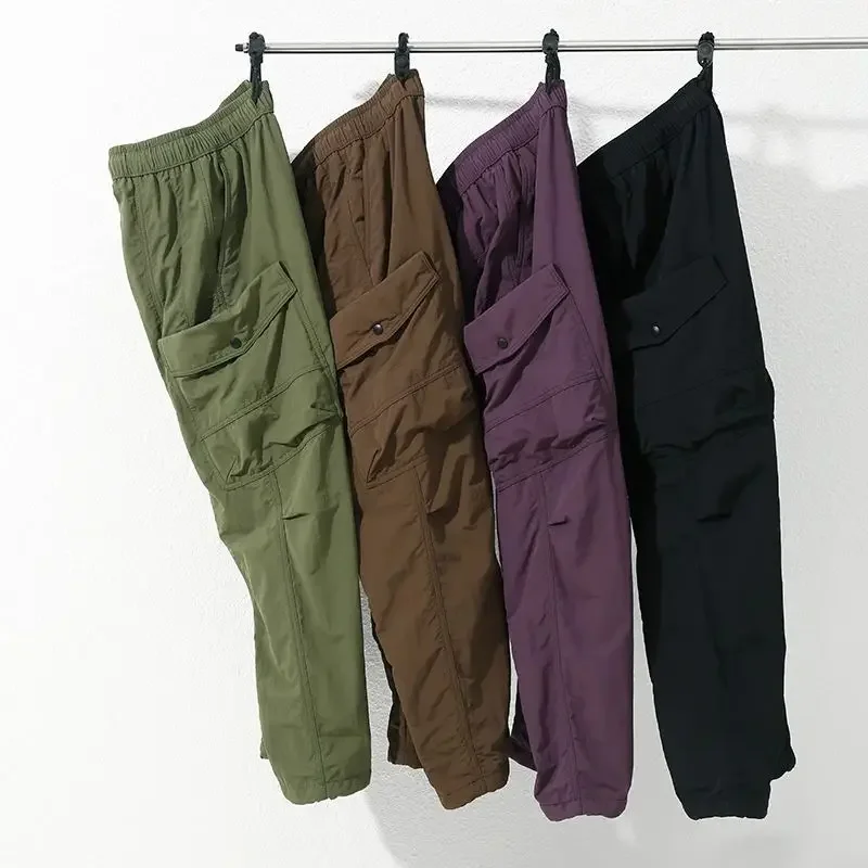 

Outdoor Functional Three-dimensional Cut Men's Spring Loose Casual Pants Outdoor Trekking Hiking Clmbing Longs Camp Trousers