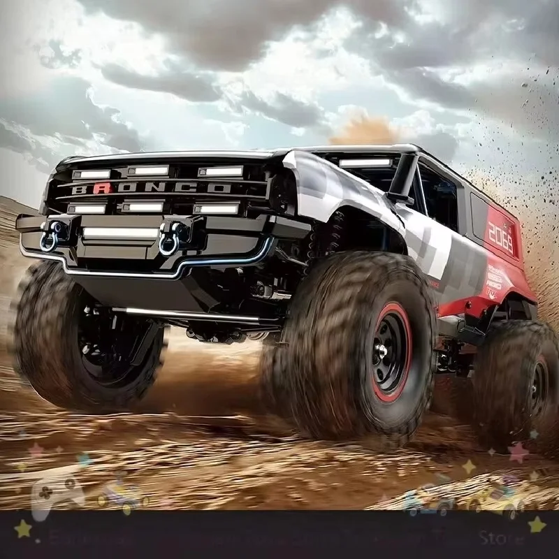 Mjx 1/18 Voiture RC Brushless H18p, Véhicule Tout-Terrain d'Escalade, Modèle de Loisir pour Adultes, Course en Plein Air, Cadeaux pour Collectionneurs, Jouets Tendance