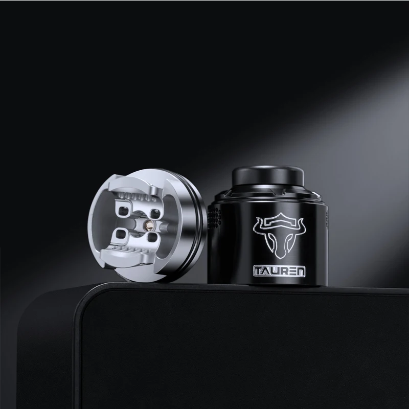 Thunderhead criações originais tauren vortex rda 30 atomizador bobina dupla deck 810 ponta de gotejamento 2.5ml capacidade vaporizador e-cig