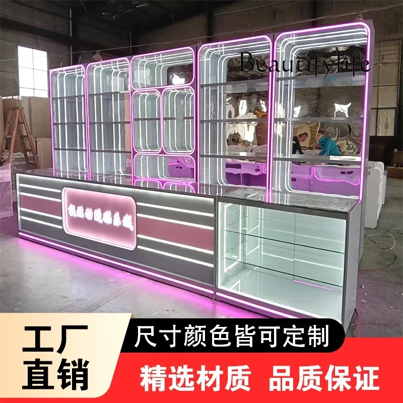 BA Tide Play Store Display Cabinet Plush Toys Video Game City Figure Cabinet Points Gift Exchange Machine Customization X