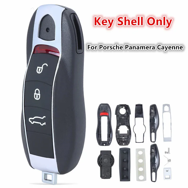 Car smart key replacement shell for Cayenne Macan718 Boxster Panamera 911 958 997 944 modified remote control replacement shell