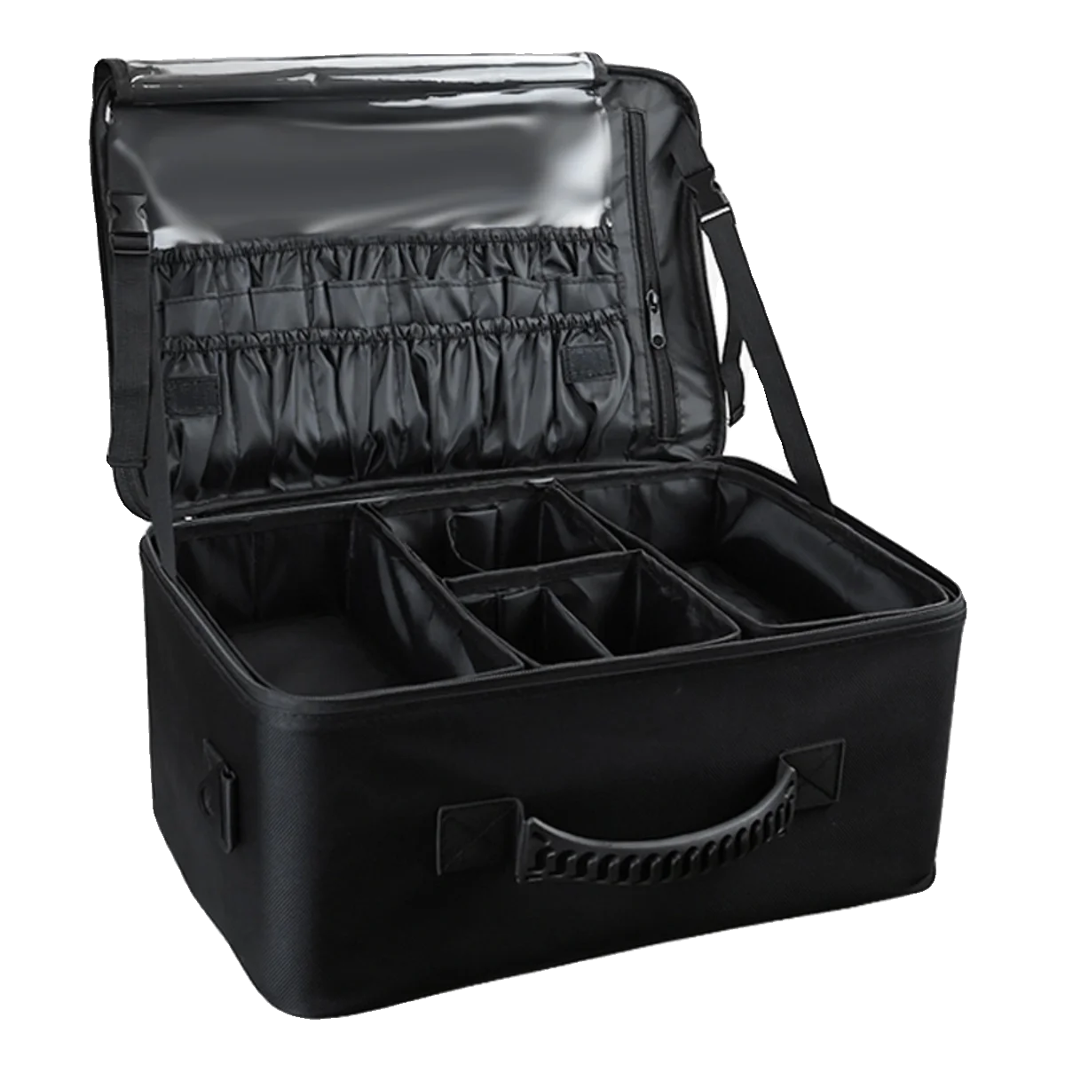 

Heightened large baffle cosmetic bag portable large capacity follow-up professional beauty salon toolbox box