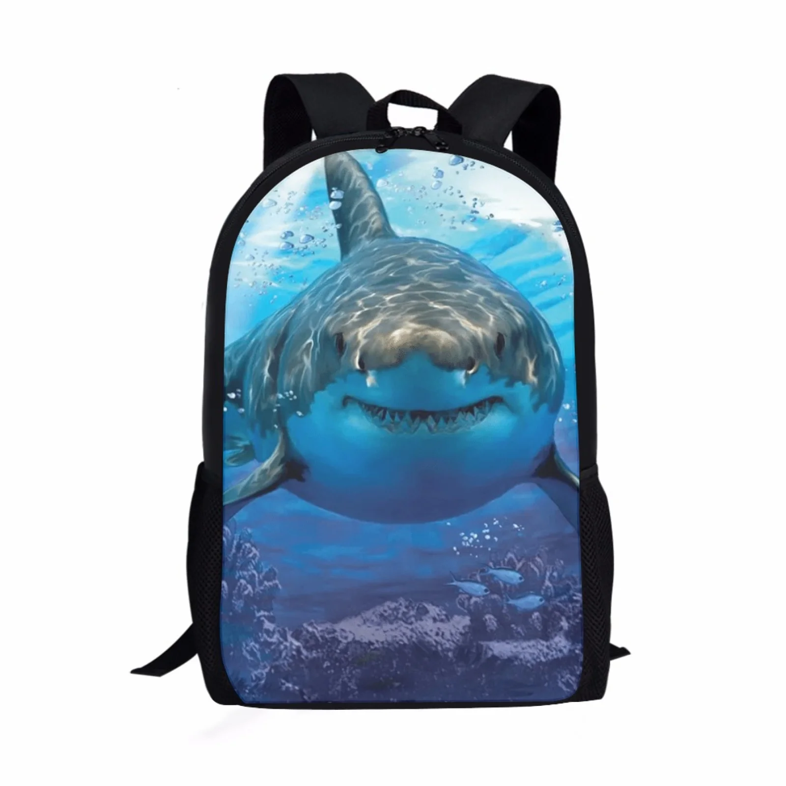 Cute Shark 3D Print dzieci tornister dla chłopców dziewcząt plecak dziecięce plecaki tornister studenci torby na książki Mochila Escolar