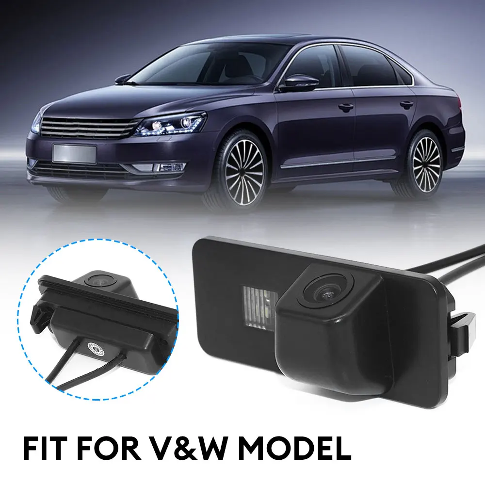 Car Rear View Reverse Backup CAMERA For V&W GOLF V 5 SCIROCCO EOS LUPO PASSAT CC POLO(2 Cage) PHAETON BEETLE SEAT VARIANT