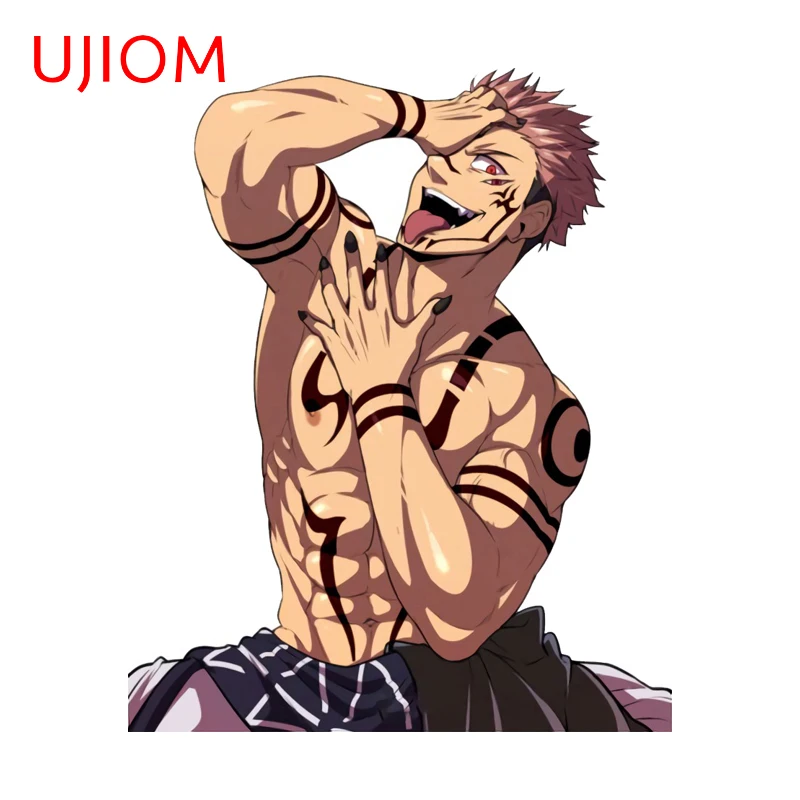 UJIOM Amusing Artistic Sukuna Wall Sticker Practical Versatile Simulated Simplicity Decal Customizable Items Room Decor Poster