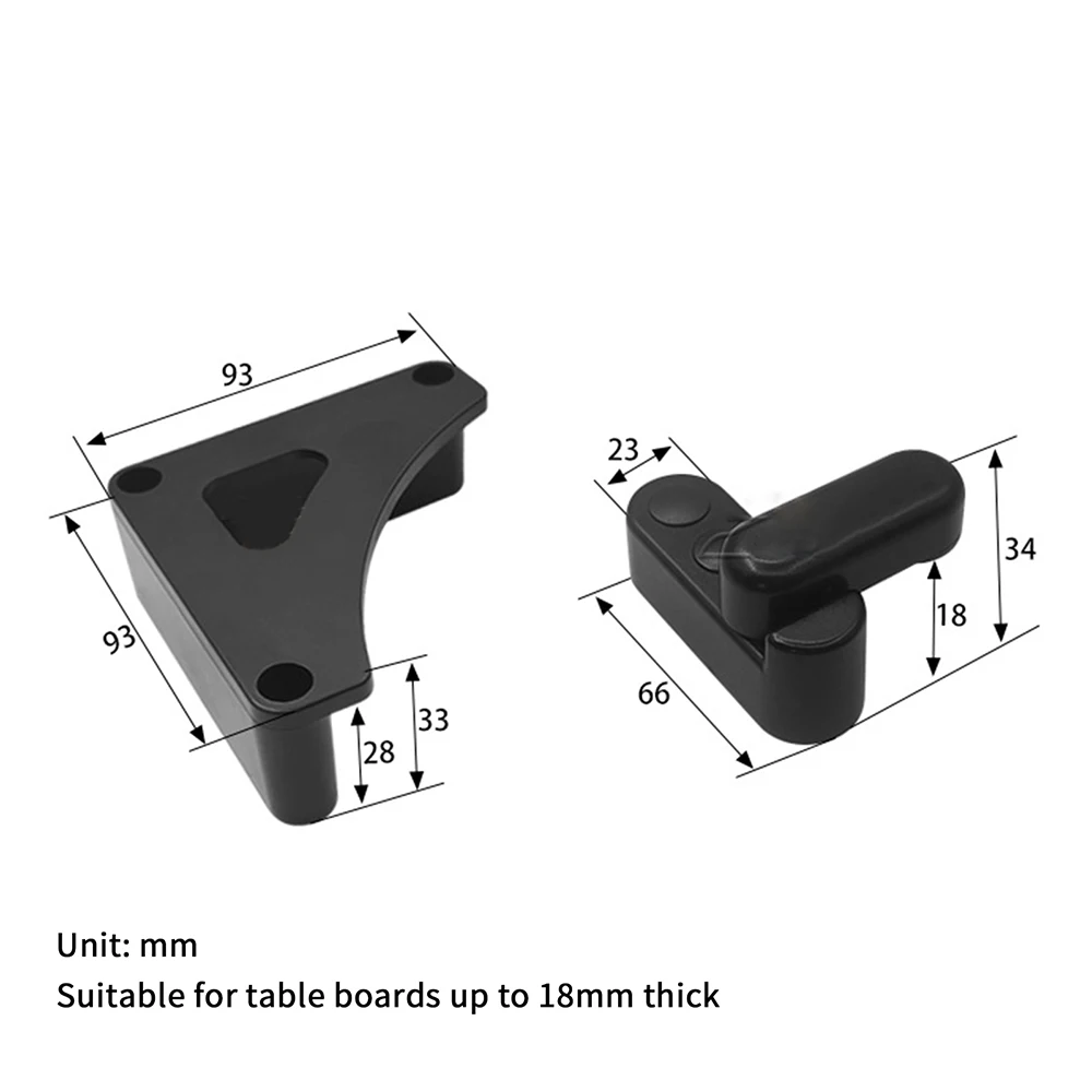 

Folding Table Bracket Buckle RV Table Board Lock Catch Outdoor Motorhome Interior Hardware Accessories