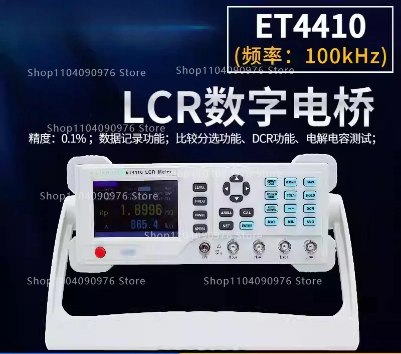 

High Precision Desktop LCR Digital Bridge, Resistance Inductor Capacitance Meter ET4401 ET430 Tester