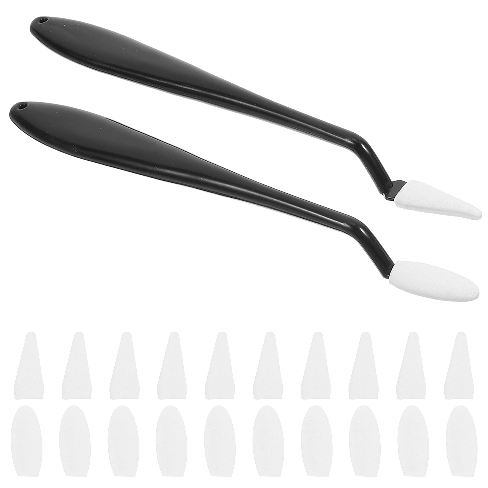 20pcs Sketch Eraser Sponge Pen Student Blending Tool Double Heads Replacement Erasers Drawing Canvas Accessories