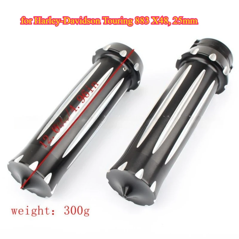 

Аксессуары для мотоциклов Harley-Davidson Touring 883 X48, ручки руля с ЧПУ, диаметр 25 мм.