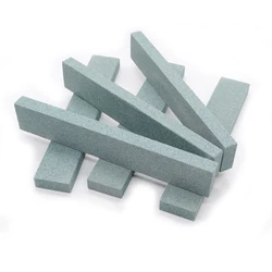 150mm Abrasive Stone Green Silicon Carbide Oil Stone Strip Silicon Carbide Fine Grinding Oil Stone For Mold Jade Polishing