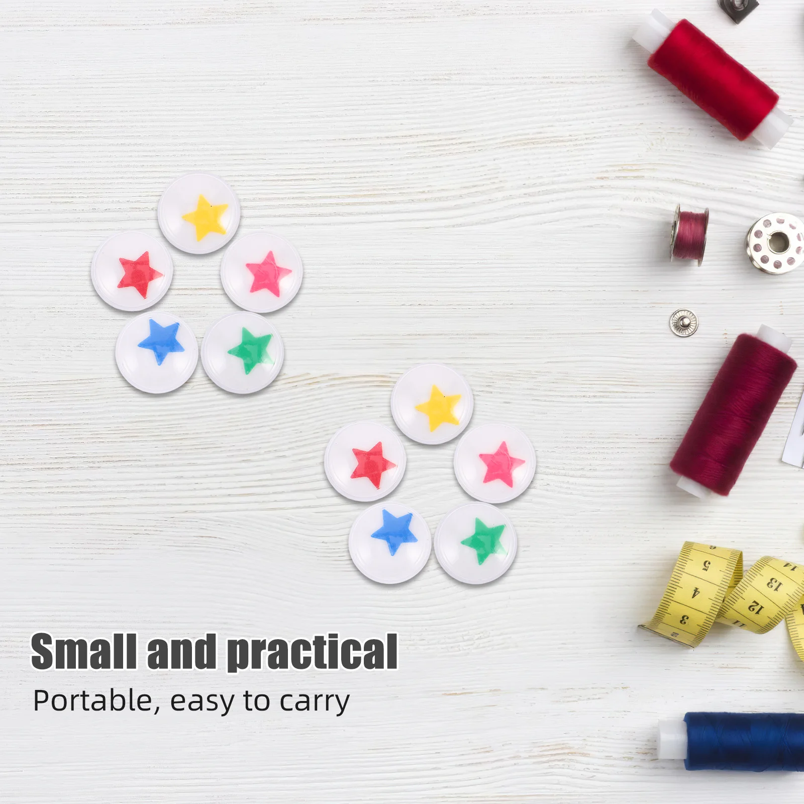 

240pcs Children 20Mm Plastic Realistic Googly Eyes For Crafts Diy Stuffed Animals Safety Wiggle Eyes Accessories Halloween Party