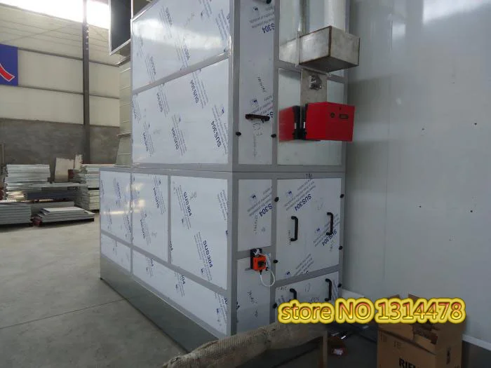 Double Heating System Spray Booth Customizing Painting Room Ship By Sea