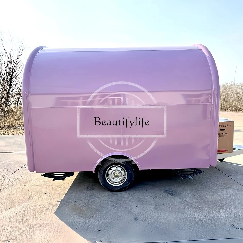 Rimorchio mobile fuoristrada per camion di cibo, gelato, taco, mais dolce, rimorchio per imprenditori, negozio di fast food