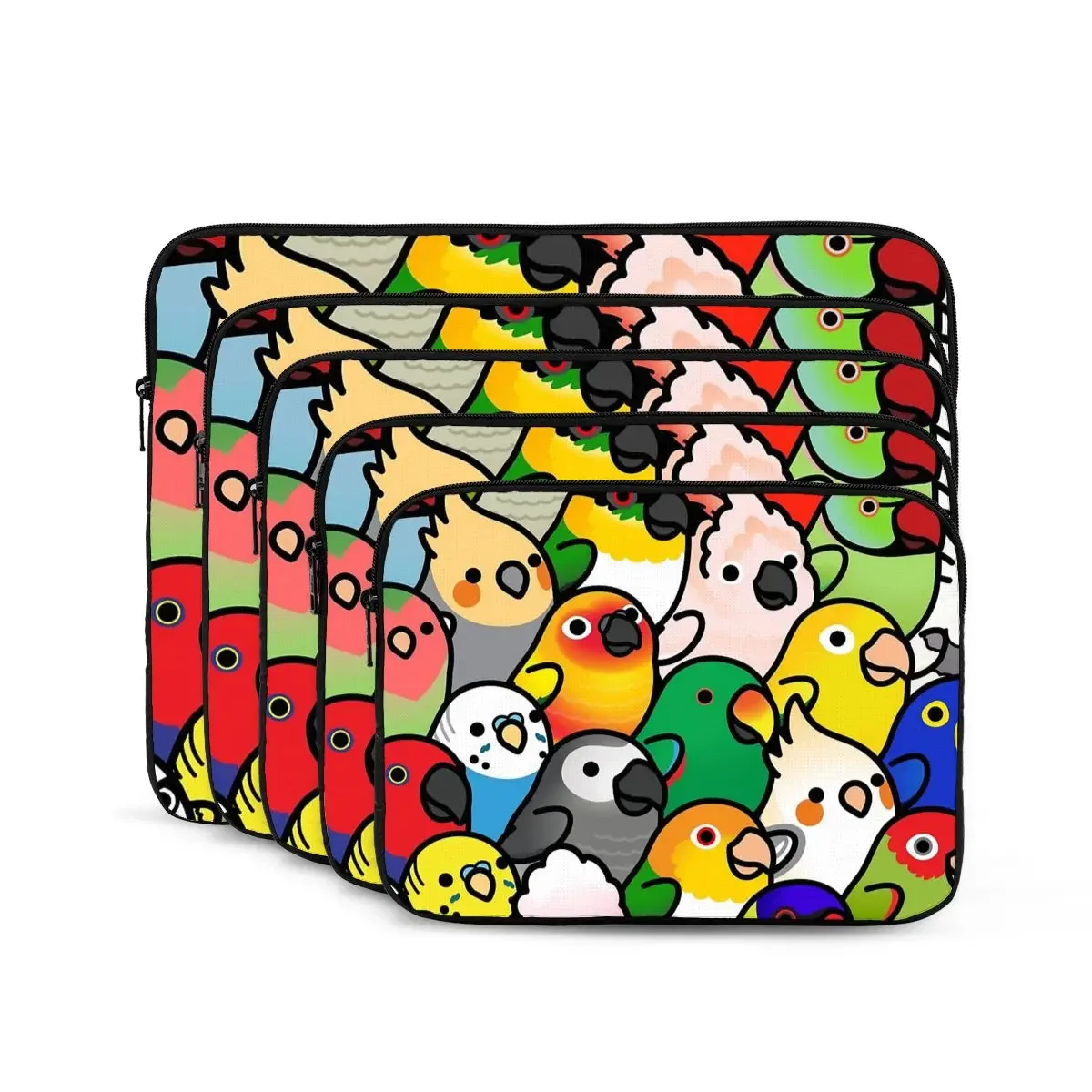 Everybirdy Pattern Notebook Laptop Bag Case Pouch 10 12 13 15 17 Inch Notebook Sleeve Cover Bag Tablet Shockproof Case Bag