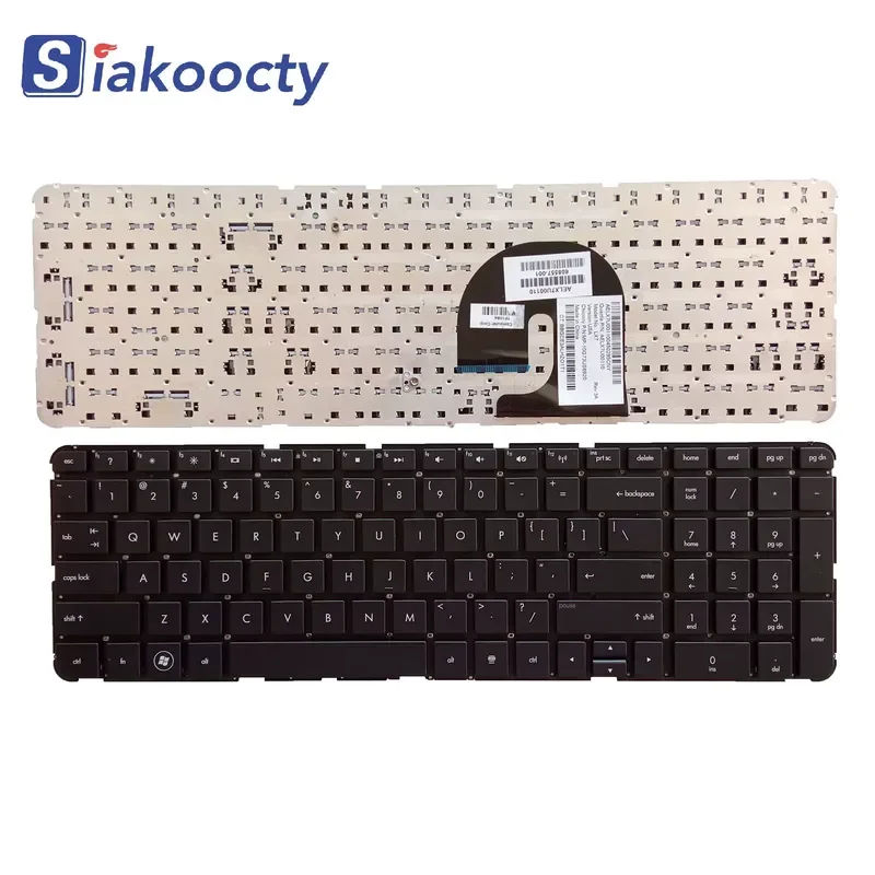 Reemplazo de teclado en inglés RU para HP DV7-4000 4100 4020 4269 4048 4065 4290