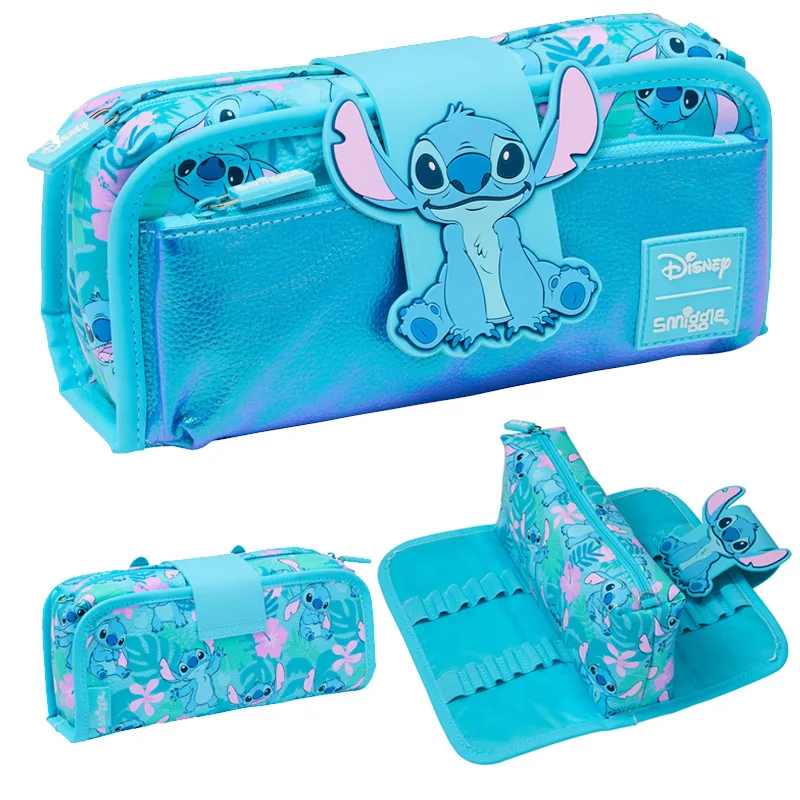 

Disney Stitch Pencil Cases Large Capacity Pencil Bag Cute Pouch Holder Box for Girls Boys Stationery Organizer School Supplies