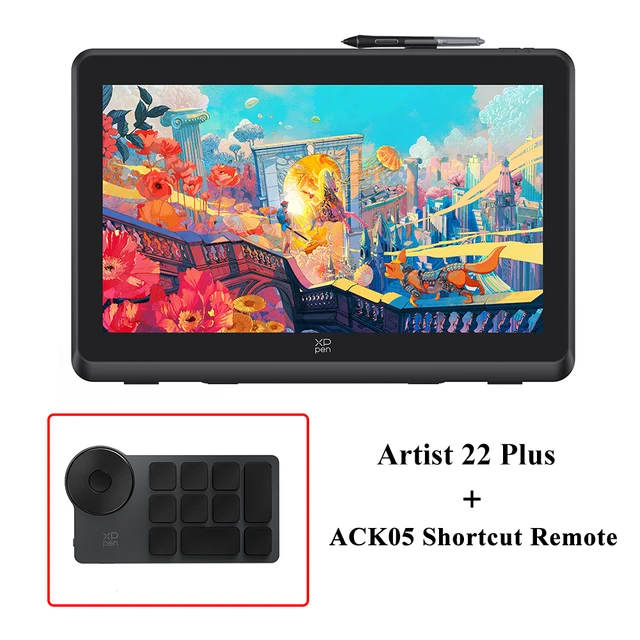 XPPen Artist 22 Plus графический планшет-монитор | AliExpress