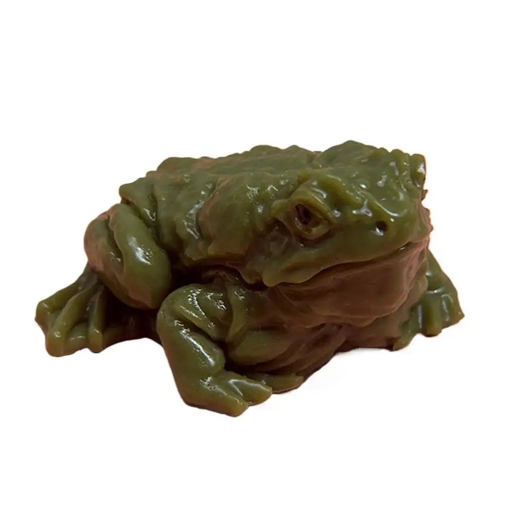 재미있는 두꺼비 개구리 스퀴즈 스트레스 해소 소프트 디컴프레션 장난감 끈적이는 개구리 시뮬레이션 장난감 가짜 개구리 행운의 개구리 손으로 꼬집는 장난감