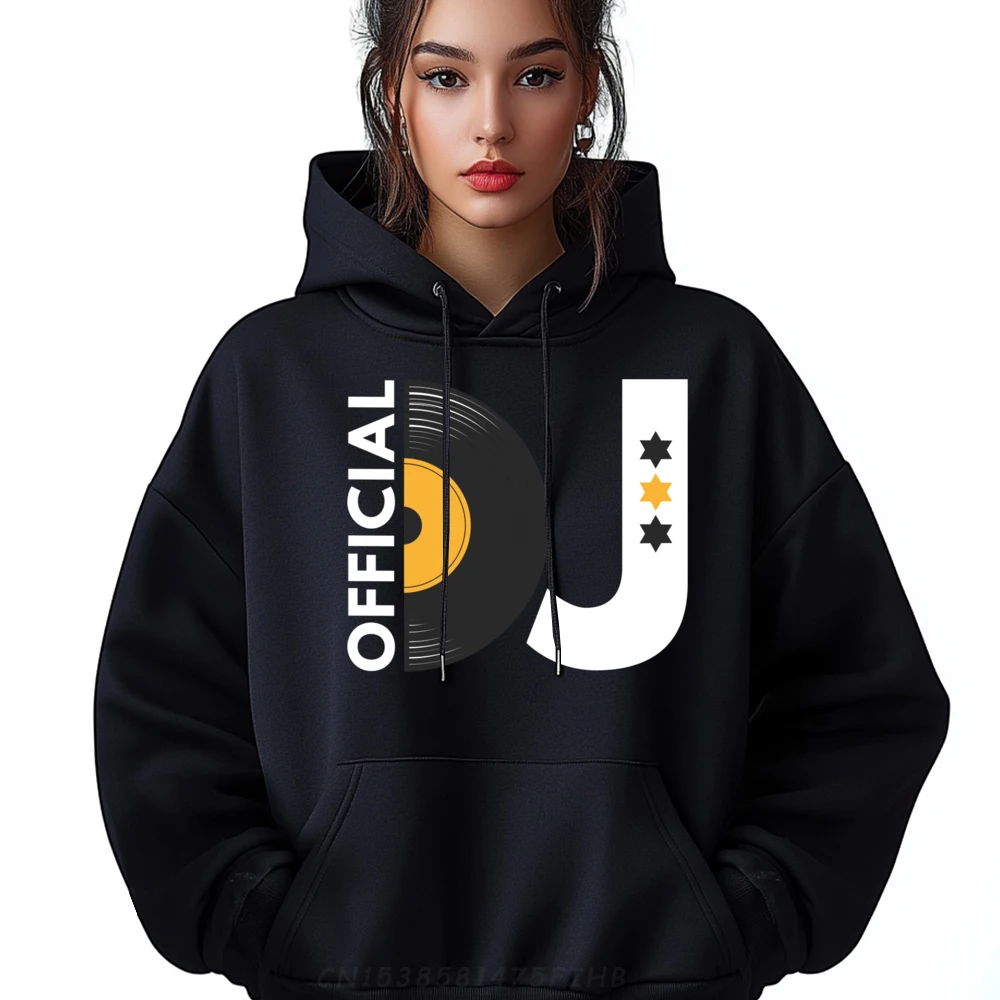 Official Dj Music Lover Graphic Pullover Hoodies Men Oversized Hoodie Man Christmas Sweater Pullover