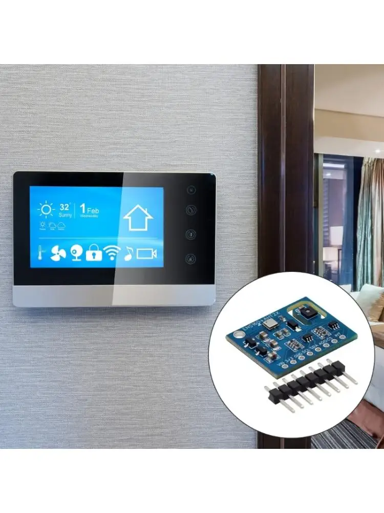 H7BC ENS160+AHT21 Dwutlenek węgla Jakość powietrza czujnik I2C kompatybilny CCS811 Moduł monitorowania jakości powietrza — zdjęcie produktu 7