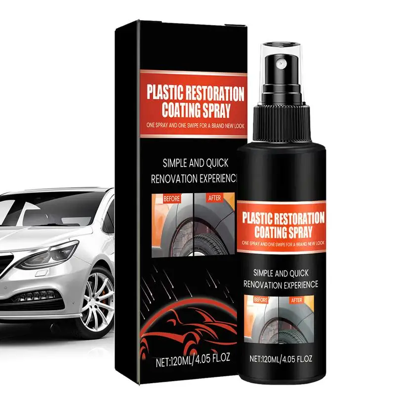 

Car Tire Cleaner 120ml Automotive Interior Seat Cleaner Automotive Interior Seat Cleaner Multi-Purpose Restoration Coating Spray