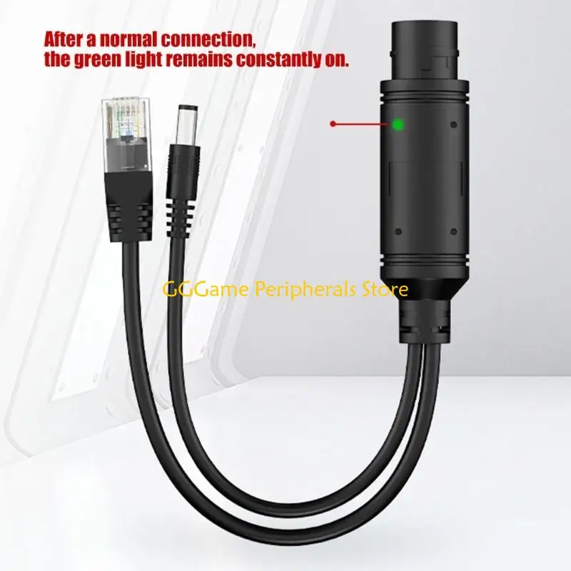 

U55B High Efficiency POE Power Module Converter 48V to 12V Strong Gigabit POE Splitter Device for Surveillances Cameras
