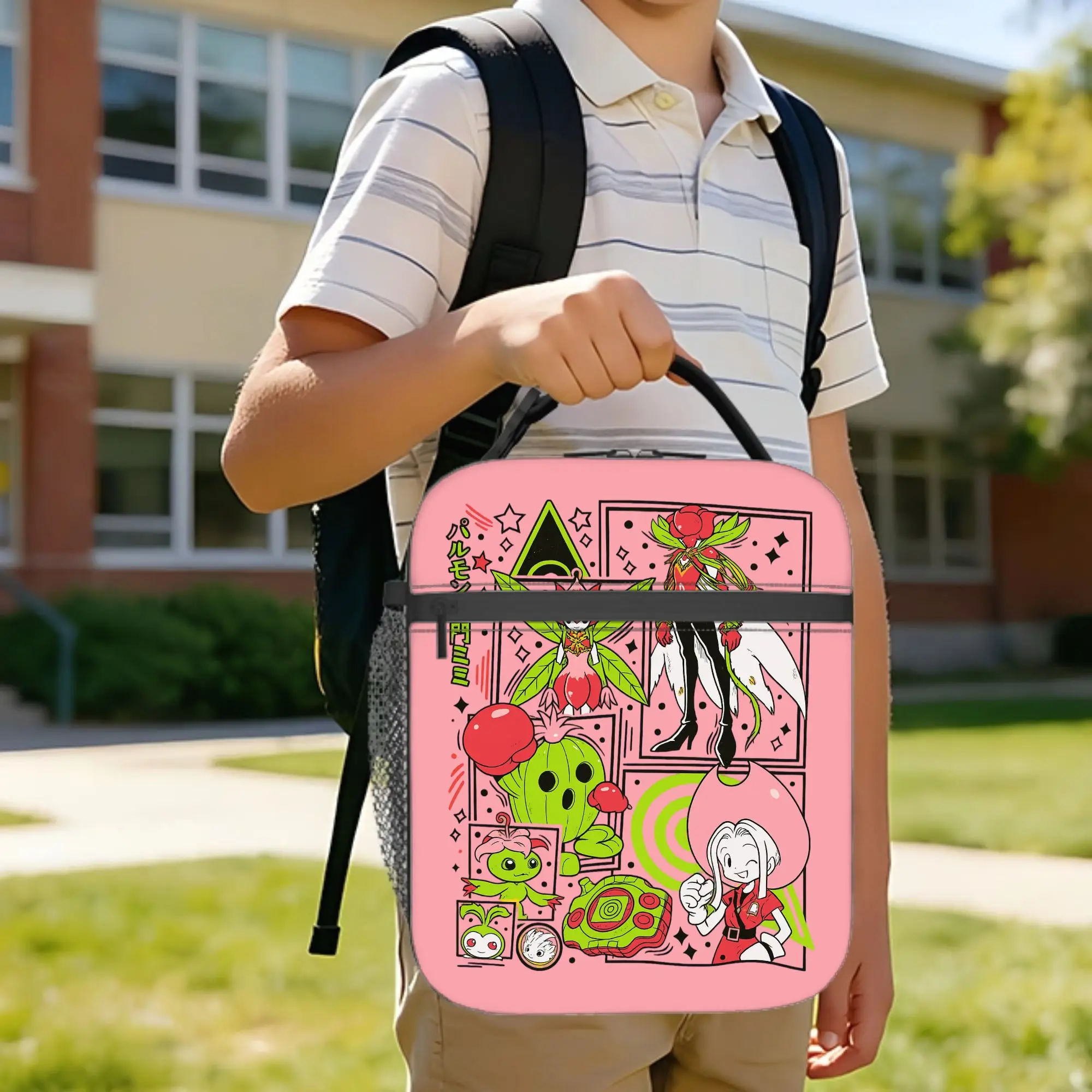 Veemon Digimon Adventure Guilmon Omnimon Anime Insulated Lunch Bag Large  Cooler Bag Tote Lunch Box School  Outdoor Food Bag