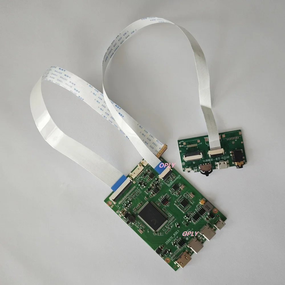 2 TYPE C controllor board Mini HDMI-compatiblefor B156XW02 V2 B156XW02 V5 DIY 15.6
