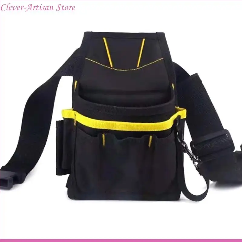 E06B Oxford Tool Pocket Belt Bag Small Pocket Tool Bag حقيبة عمل محترفة محترفة من فني الكهرباء