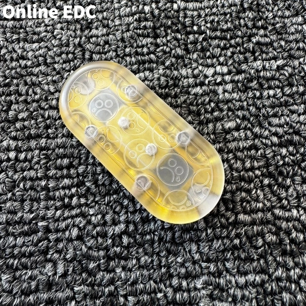 Gebruikt EDC Speelgoed DZ PC TOPB Originele Ontwerpen Fidget Slider Stress Relief Speelgoed Push Slider Fidget Speelgoed Voor Volwassenen