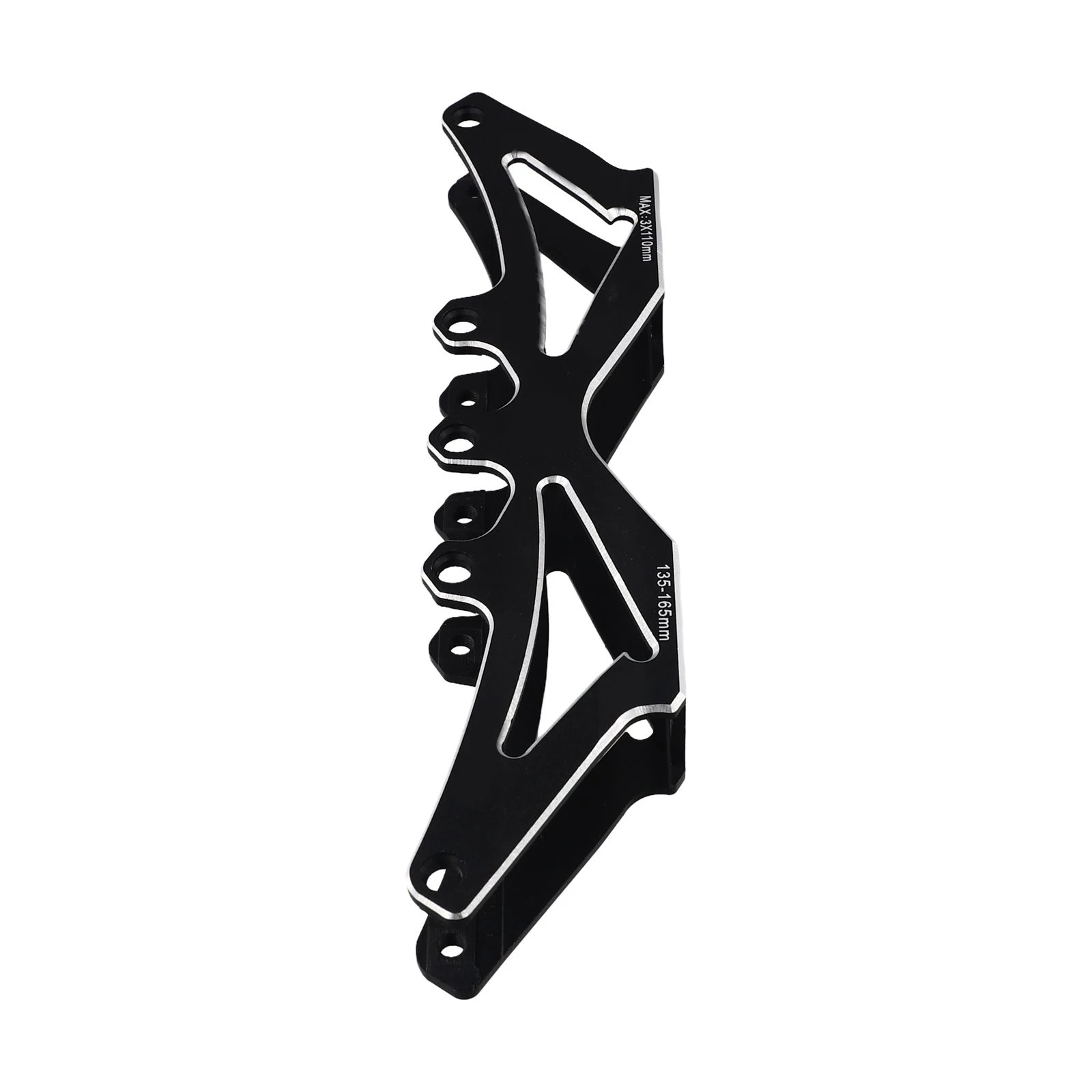 Ambil Pengalaman Skating Anda ke Ketinggian Baru dengan Basis Rangka Inline Skate Anodized ini Mudah Dikonversi antara Roda 3 dan 4