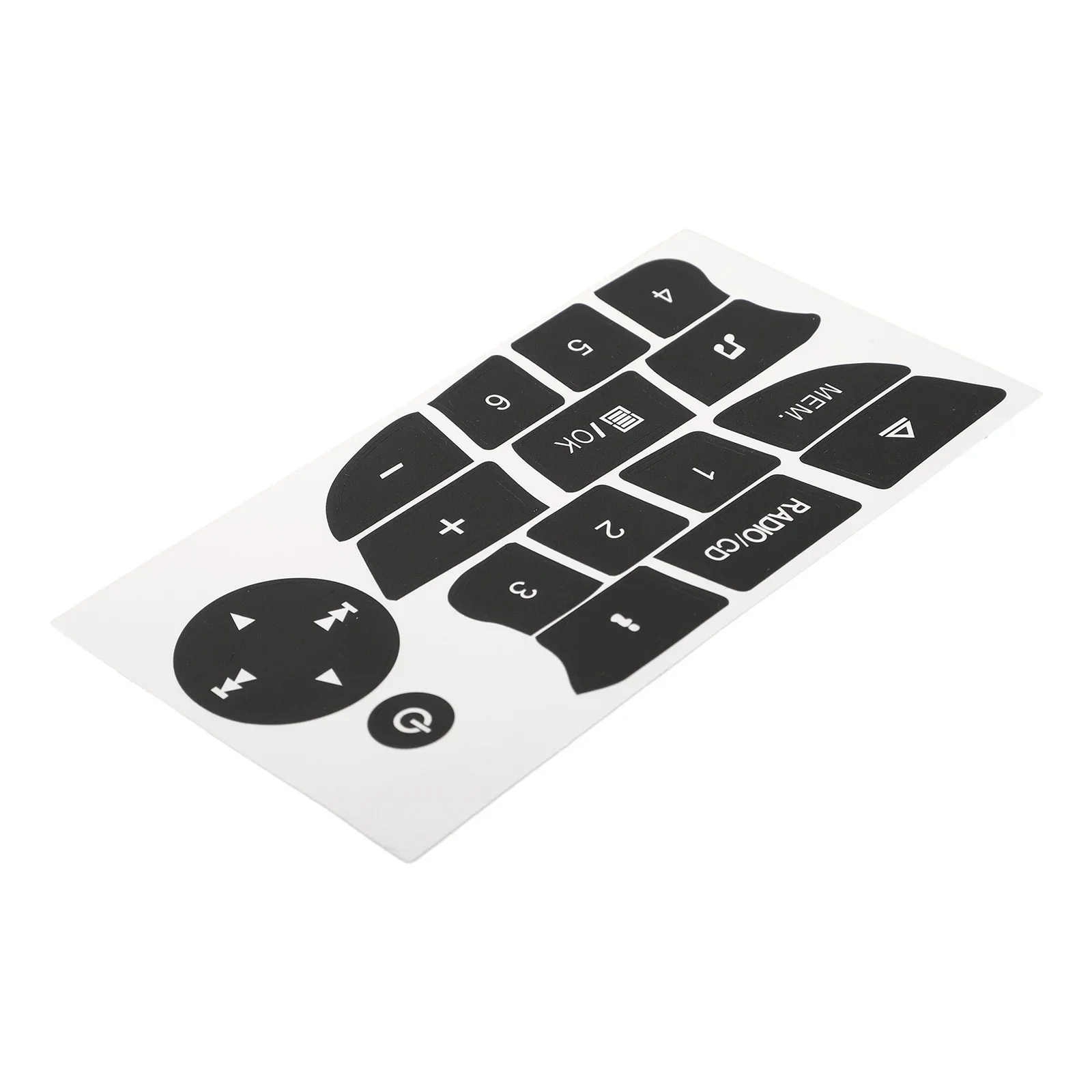 

Upgrade Your Control Cells with Black Radio Button Repair Sticker for Clio/Megane Improved Functionality