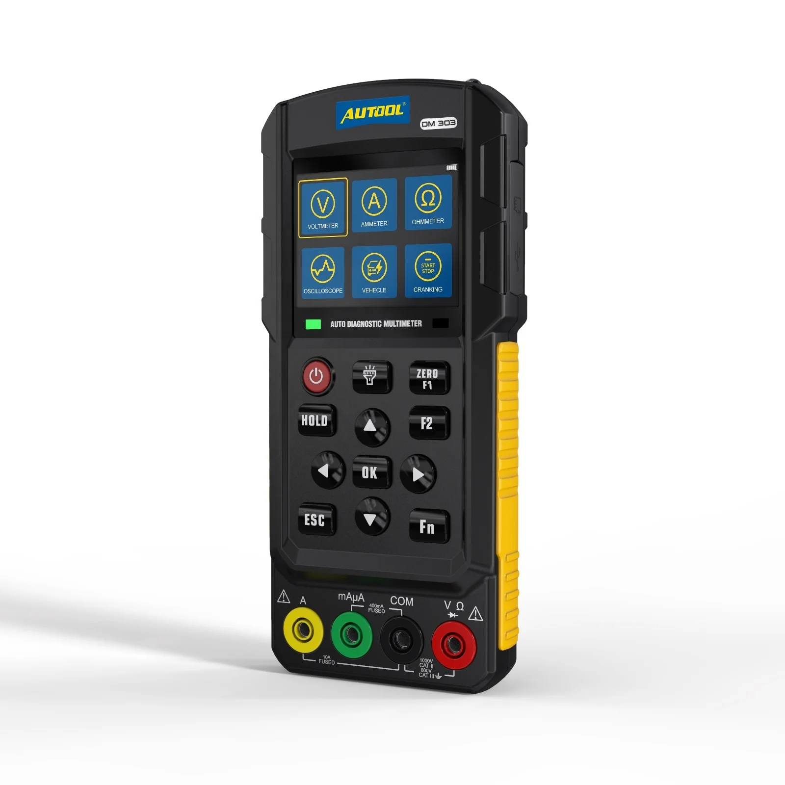 MYT AUTOOL DM303 Fcar Car And Truck Diagnostic Tool Tester Engine Analyzer Automotive Multimeter With 12 Testing Modes
