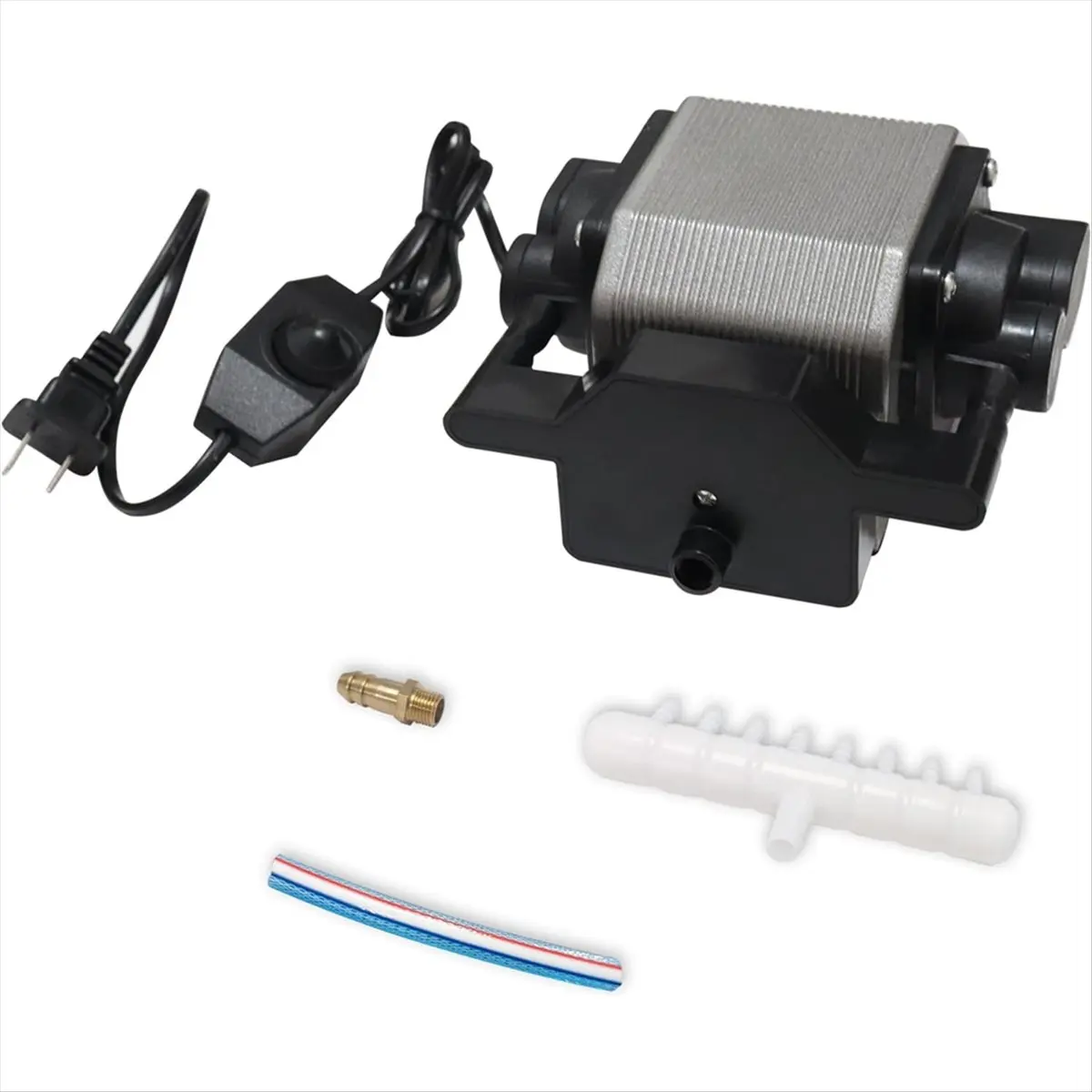 مساعدة هواء HITL للقطع والنقش بالليزر، مساعدة هواء قوية 80 لتر/دقيقة للقطع، مساعدة هواء منخفضة الضوضاء بمقبس أمريكي B