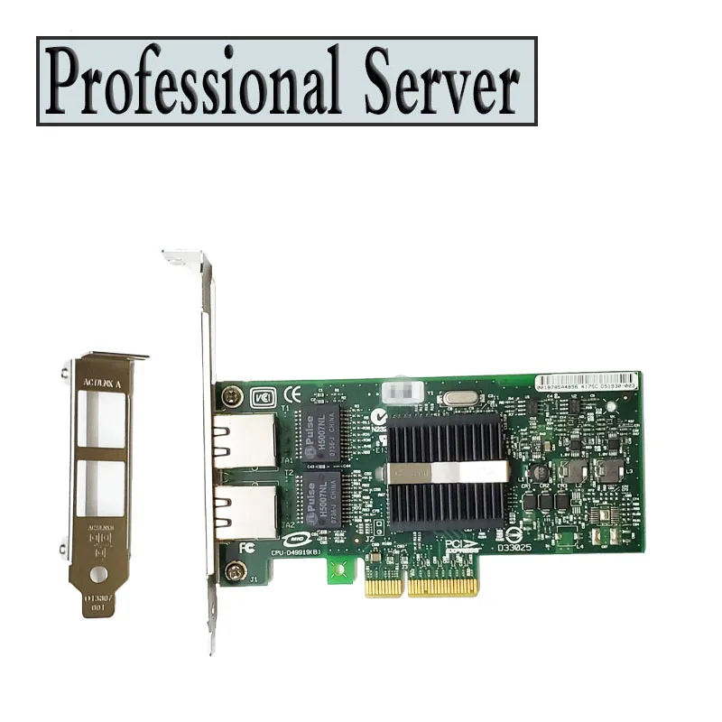 

EXPI 9402PT NC360T DUAL PORT Server Adapter PCI-E Network Card 82571