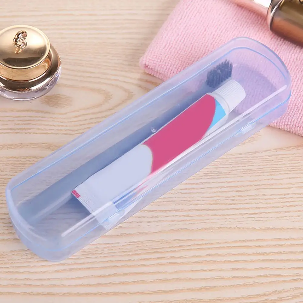 Storage Container Box Holder Protable Outdoor Travel Toothbrush Tooth Paste