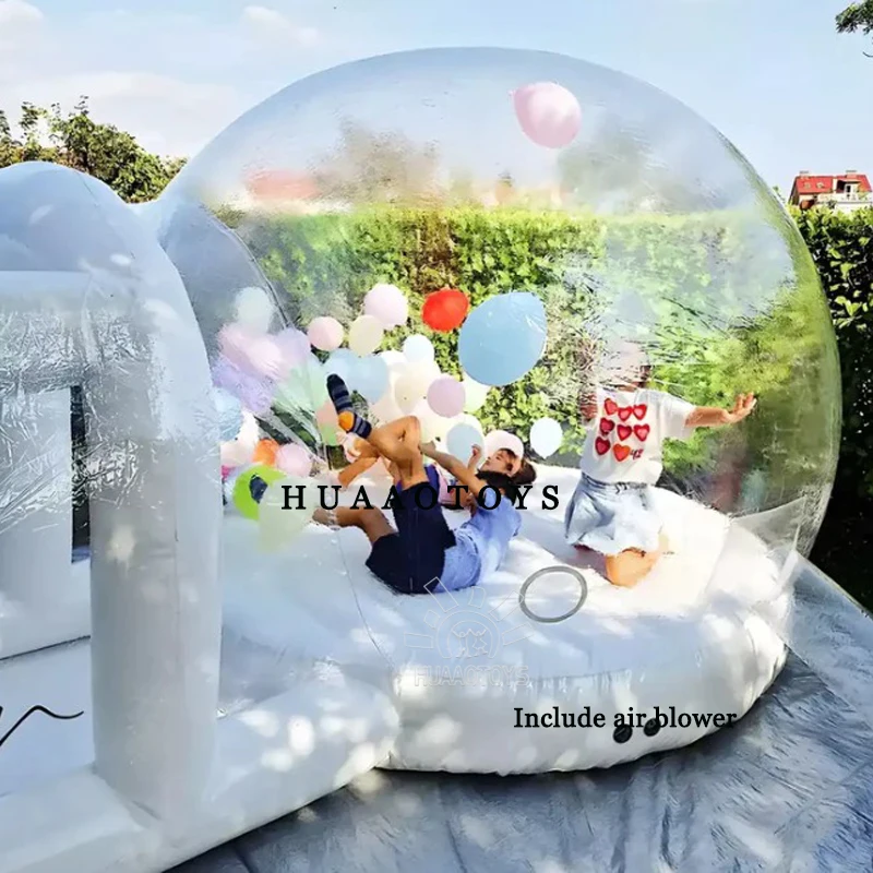 Opblaasbare Ballon Bubble House Iglo Clear Tent Bubble Tent Dome Bounce House Jumper