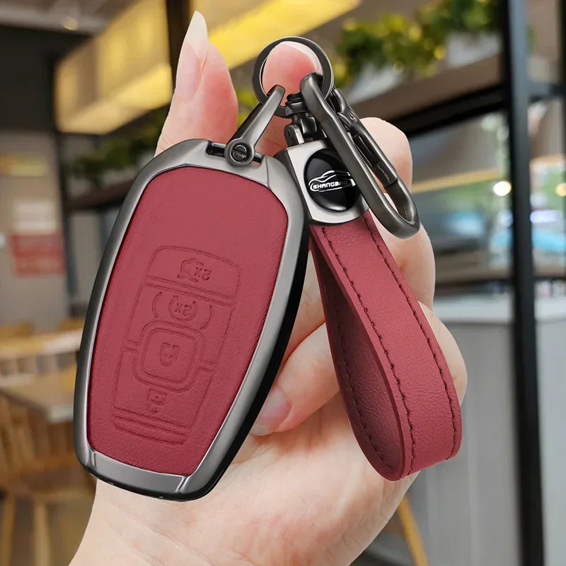 

Zinc Alloy Car Key Case Cover Shell For Lincoln Continental MKC MKZ MKX Navigator Z Nautilus Aviator Corsair 2017 2018 2019 2022