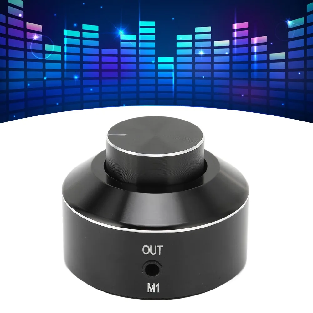 

Durable 3.5mm M1 Mini Volume Control Knob Plug and Play Volume Controller Active Control Watching Videos