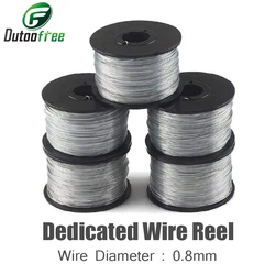 Machine wire coil for Rebar Tying Line 0.8mm 110m Steel Wire of Automatic Steel Binding for Fully Automatic Rebar Tying Machine