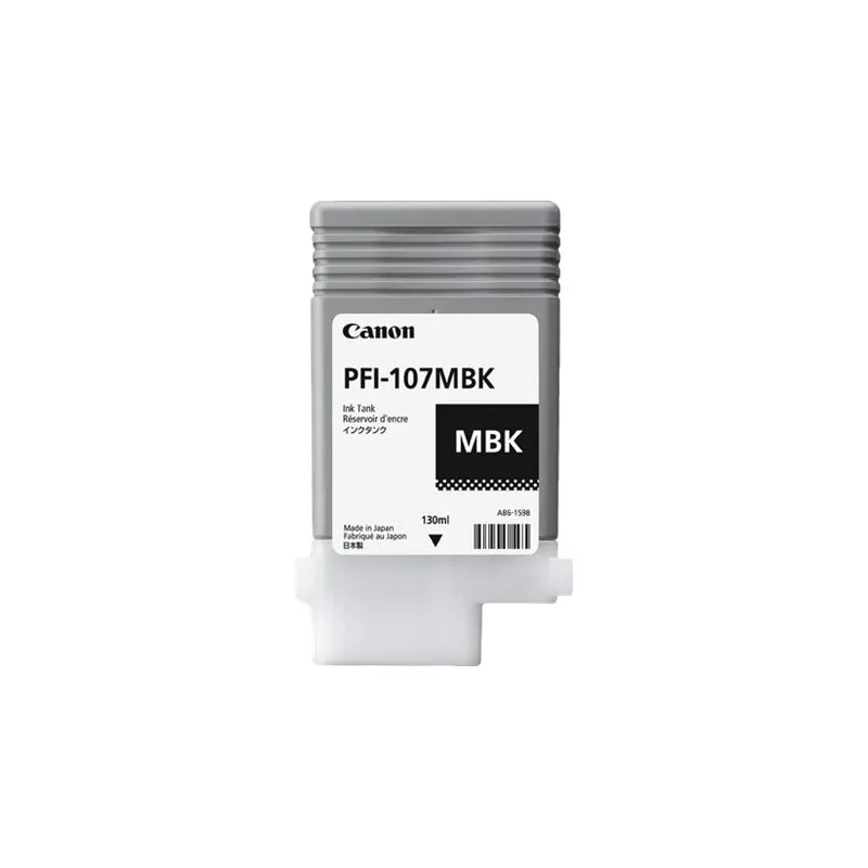 Canon PFI107 matte black Original ink cartridge-PFI107MBK/6704B001 PFI107MBK tintasycartuchos.com