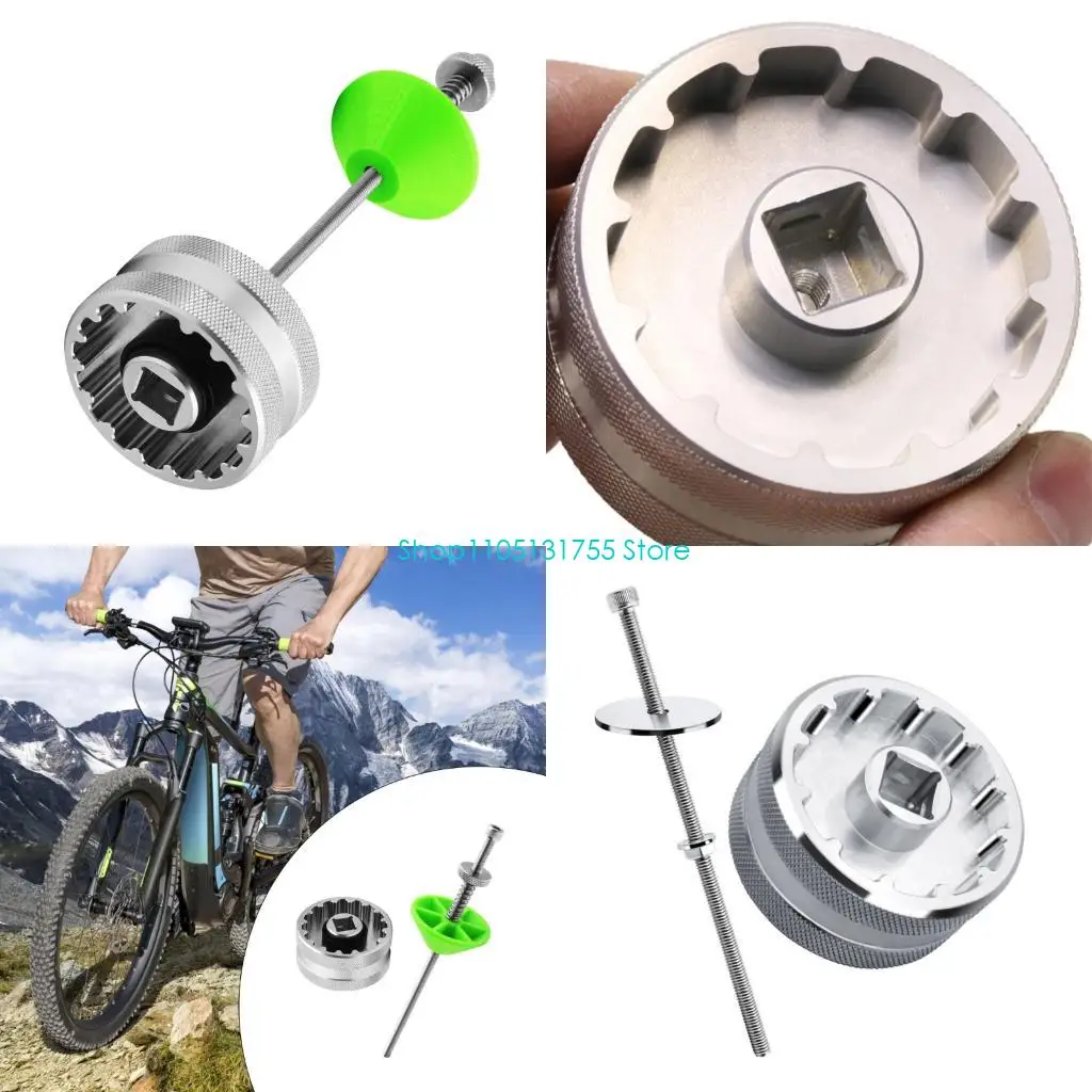 

K0EF Stable Connected Support Tool Cycle Bottom Removal Tool for Bike Crankset