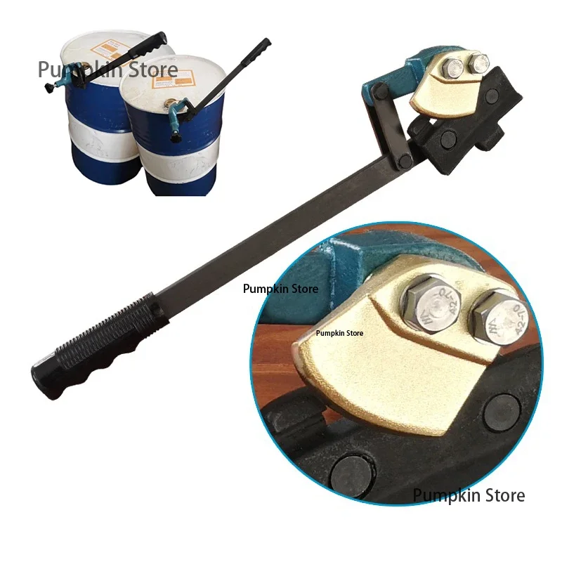 Iron Drums Oil Drums Special Cutter Safety Explosion-proof Openers Open Lid Wrench Cut Barrel Surface Cutter Lid 200L