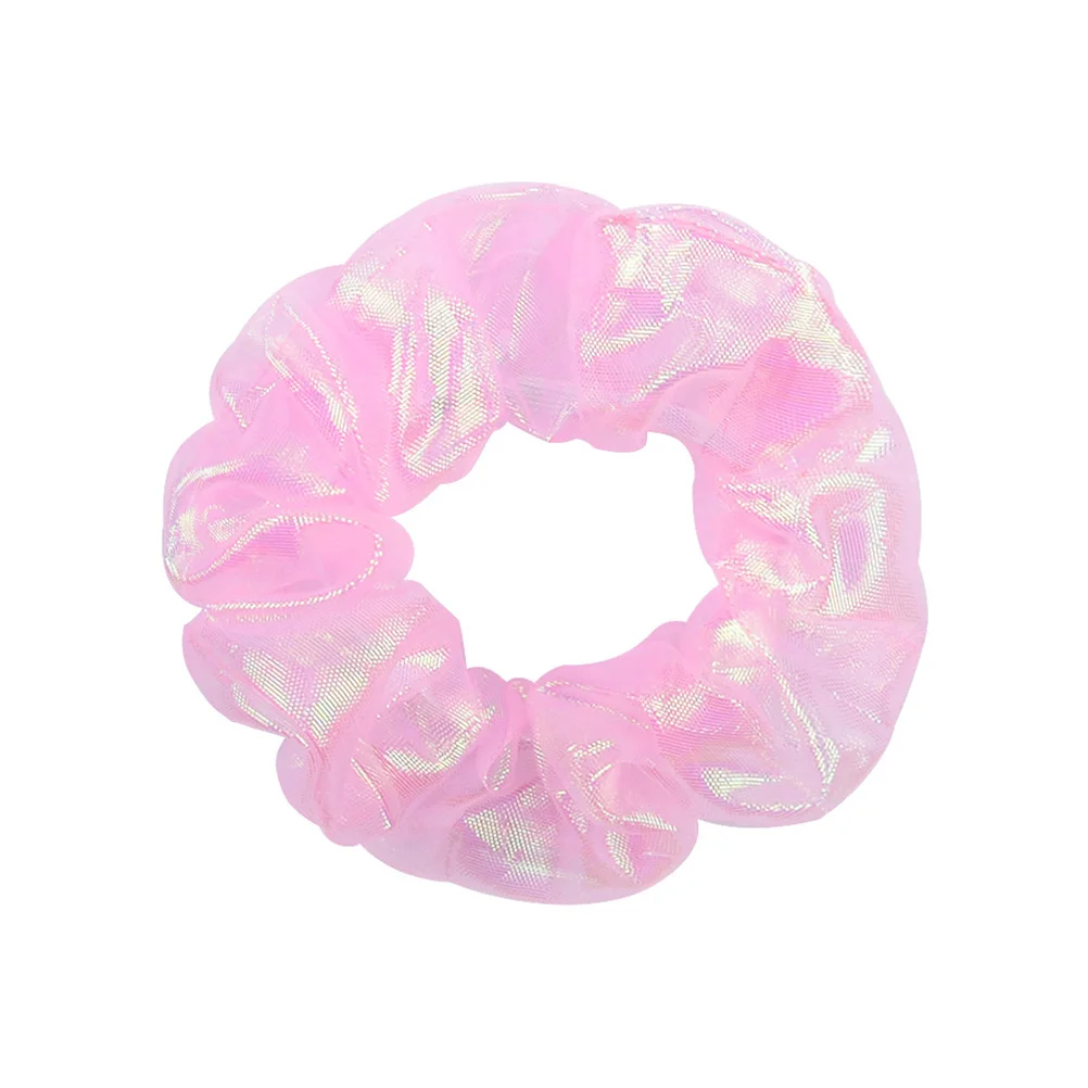 

6pcs Scrunchies Ponytail Holders Stretchy Ties Fashion Ropes Elastic Hair Rings For Women Girls School Work Shopping Daily Wear