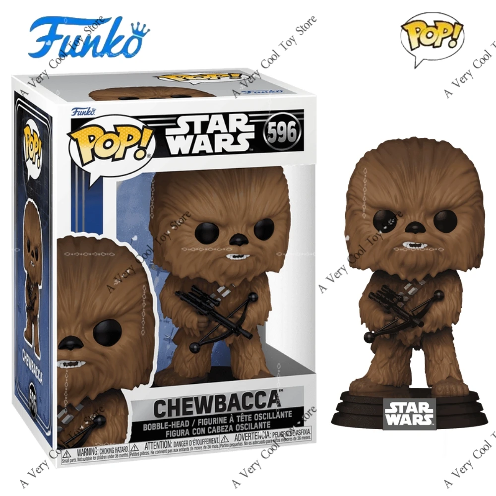 ¡Funko Pop! Chewbacca 596 figuras Star Wars: Episodio IV A New Hope 4,8 pulgadas edición limitada coleccionar decoración modelo juguete para regalo