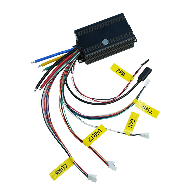 HOEYI 75100 75100 75V 100A HighPower يعتمد على VESC75100 HighPower للسكوتر/لوح التزلج الكهربائي/وحدة التحكم في الدراجة الإلكترونية