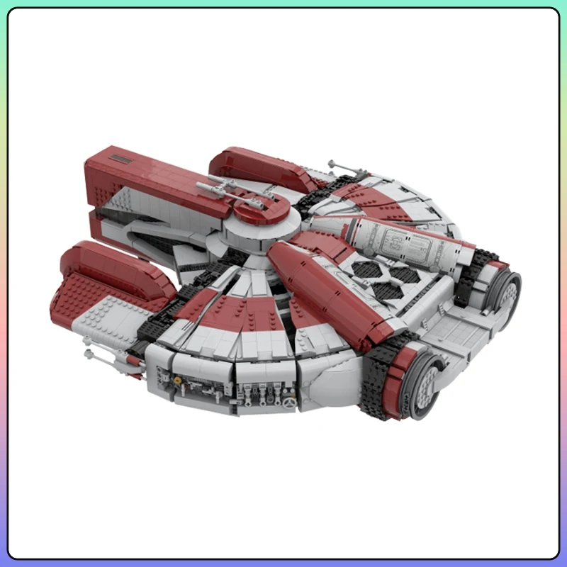 Star Battle Movie Series Ridders van de oude Republiek Ebon Hawk MOC Bricks Onderdelen Model DIY Speelgoed Bouwsteensets Kid Kerstcadeaus