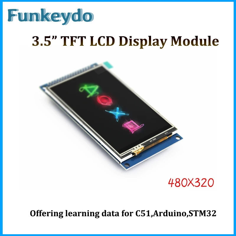 

3.5 Inch 480X320 TFT LCD Display Module ILI9486 16Bit Parallel Resistive Touch Screen for Mega2560/STM32/C51