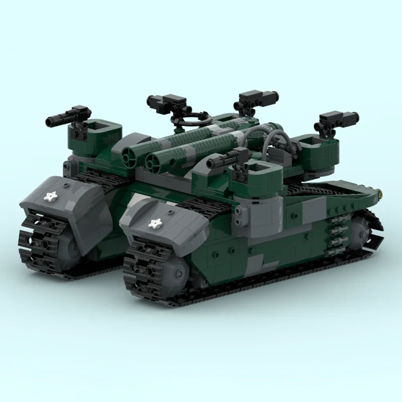 1048pcs MOC Western Frontier Battlestation Systeem Model bouwstenen Bouw kerstcadeaus speelgoed idee Baksteen Onderwijs